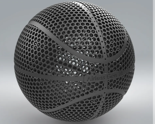 airless basketball